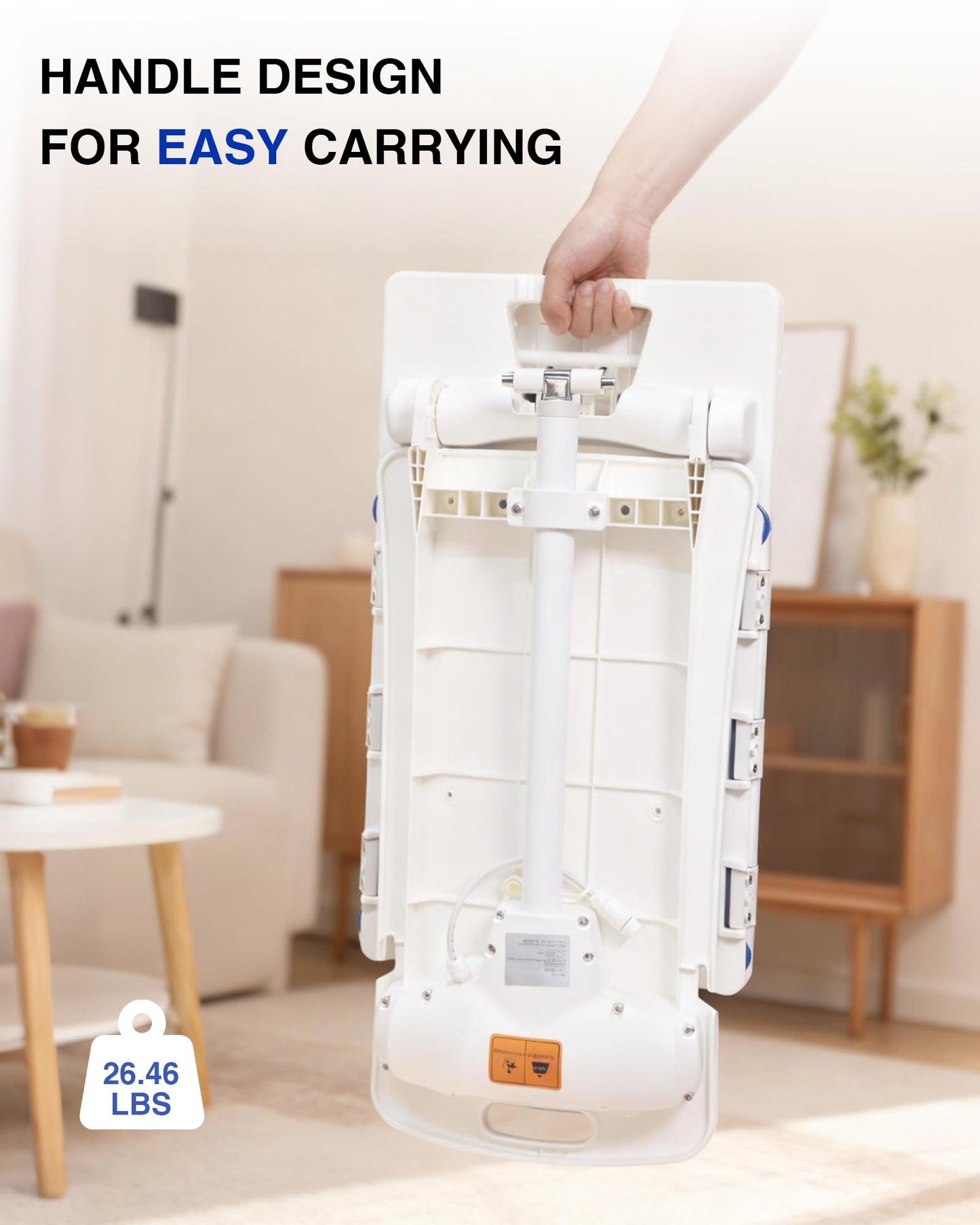 Pterying Electric Chair Lift for Elderly, Floor to Chair Transfer Aid, IPX8 Waterproof, Max Load 308 LBS, Heavy Duty Bath Lift, Assisted Transfer for Seniors (Bathtub/Bedroom/Living Room)
