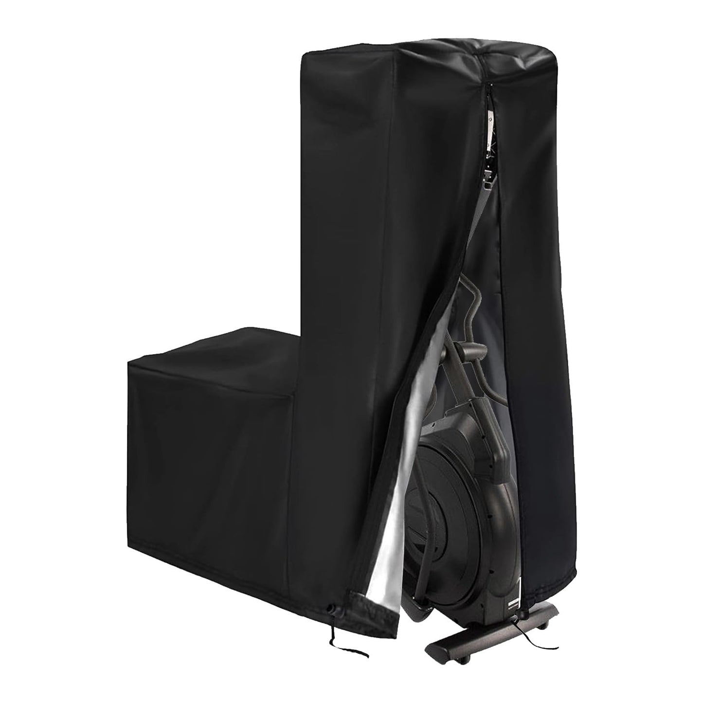 Elliptical Cover 420D Oxford Fabric Gym Dust Cover 71'' x 29'' x 65“ Elliptical Cover Home Elliptical Exercise Machine Cover