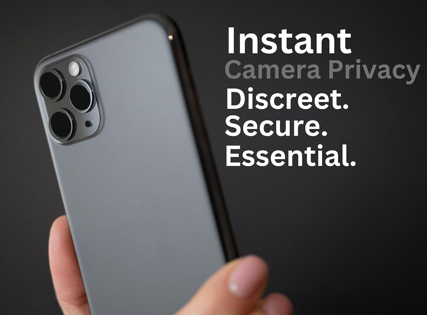 250 1/4 Inch Pieces Webcam Cover Dots, ChromaLabel Black Privacy Stickers, Laptop Camera Covers for Security and Travel