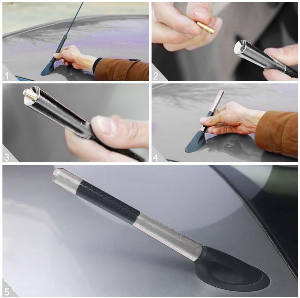 HAOBO 4.7 Inch F150 Car Antenna, Antenna for Truck, RV Accessories Car Audio & Video Antennas, Universal Car
