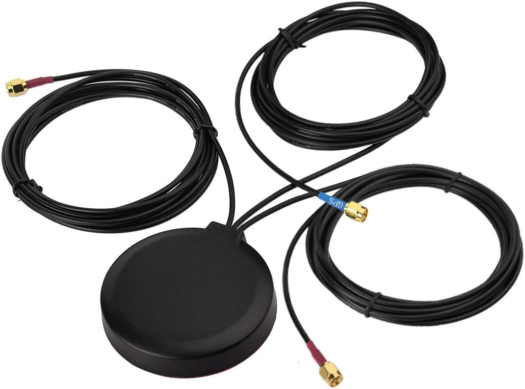 BINGFU 4G 4G IBR900 IBR1700 MG90 MP70 GX450 RV50 RV50X LTE MIMO Cellular GPS Adhesive Magnetic Mount Antenna for LTE