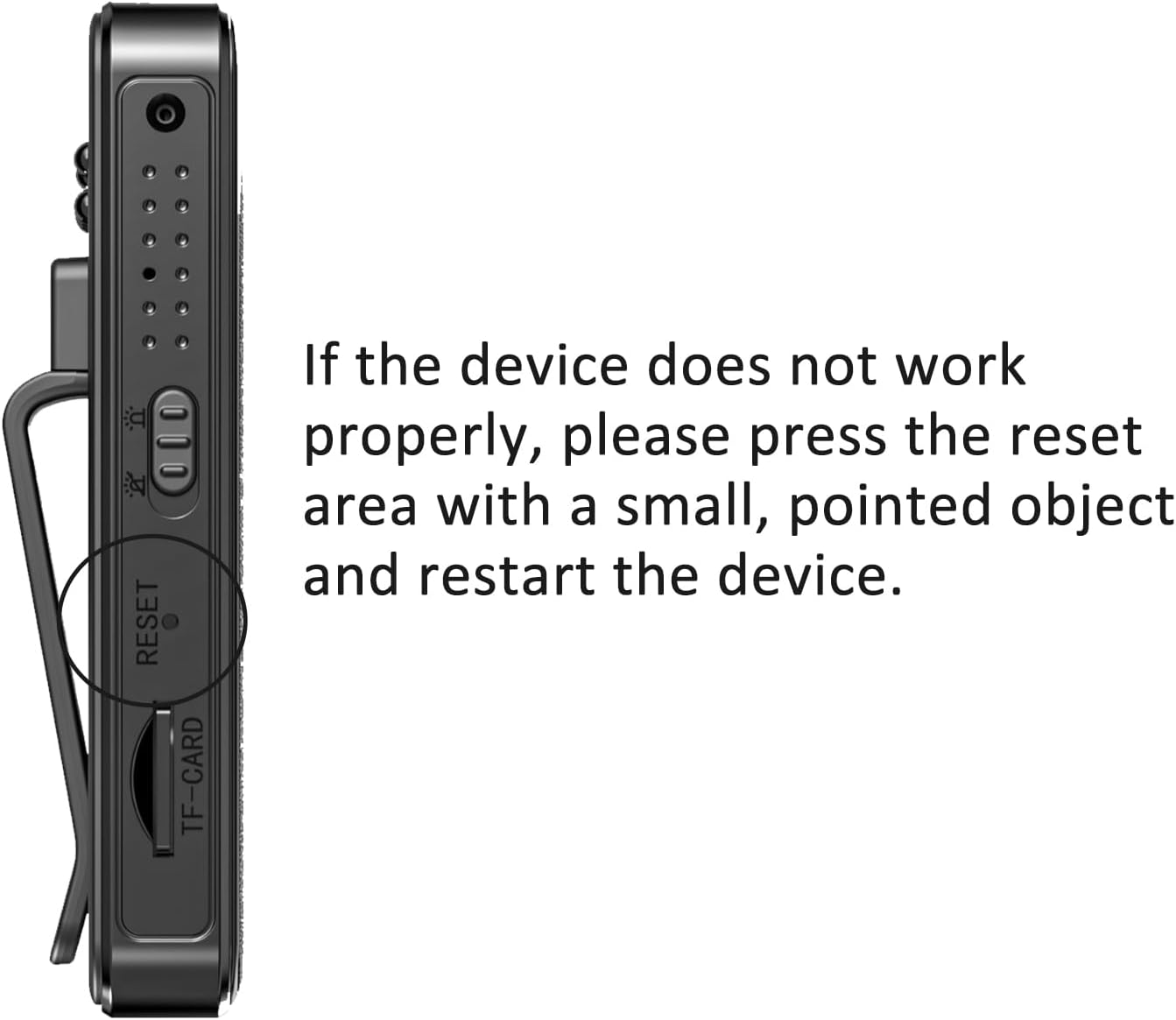 Ahheyie 1080P Body Camera Video, Wearable BodyCam Protable Camcorder with Night Vision, Sports Camera