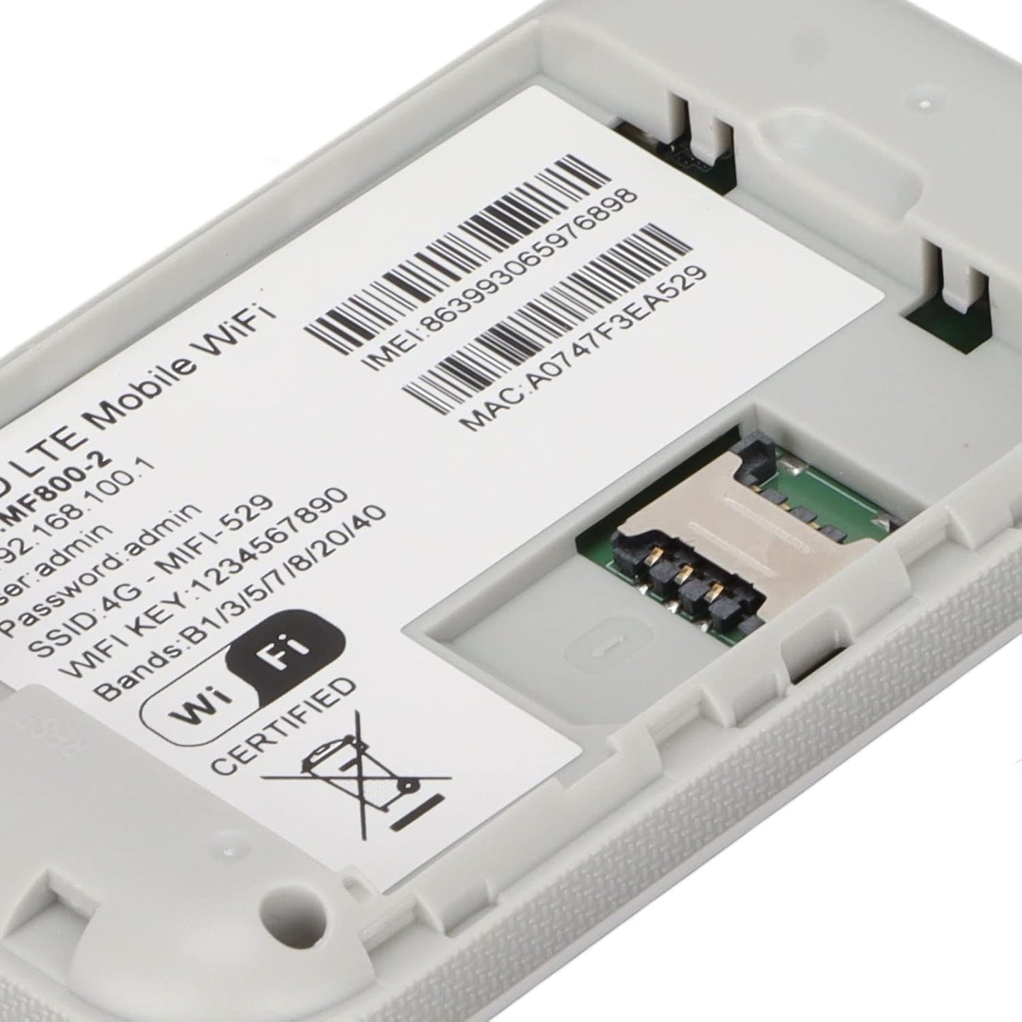 FOSA 4G 8 10 LTE Mobile Hotspot Device Portable Travel Routers SIM Card Router Unlocked Hotspot Router, Support
