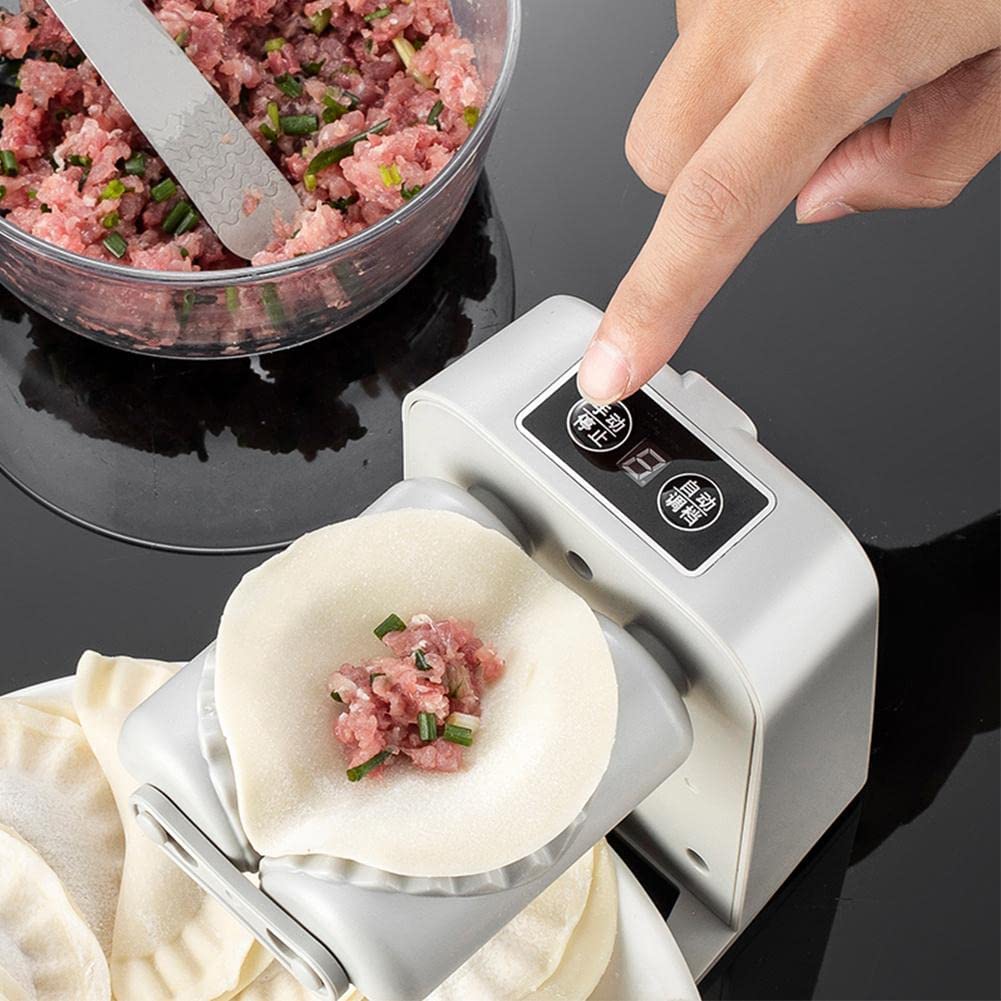 2023 New Automatic Easy Dumpling Maker Machine, Upgrade Auto Chinese Dumpling Wonton Empanada Ravioli Press Maker, Household Electric Fast Dumpling Maker Mould Machine For Kitchen Pastry Making.