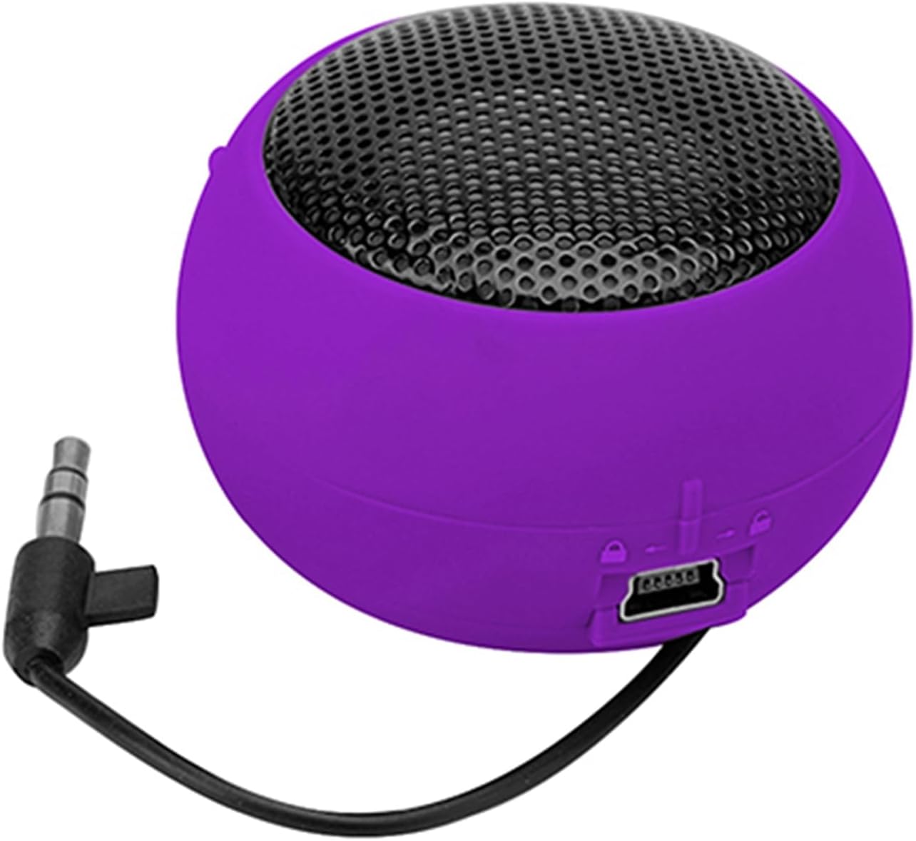 YOXIER Compact Purple Hamburger Speaker for Laptops and Phones