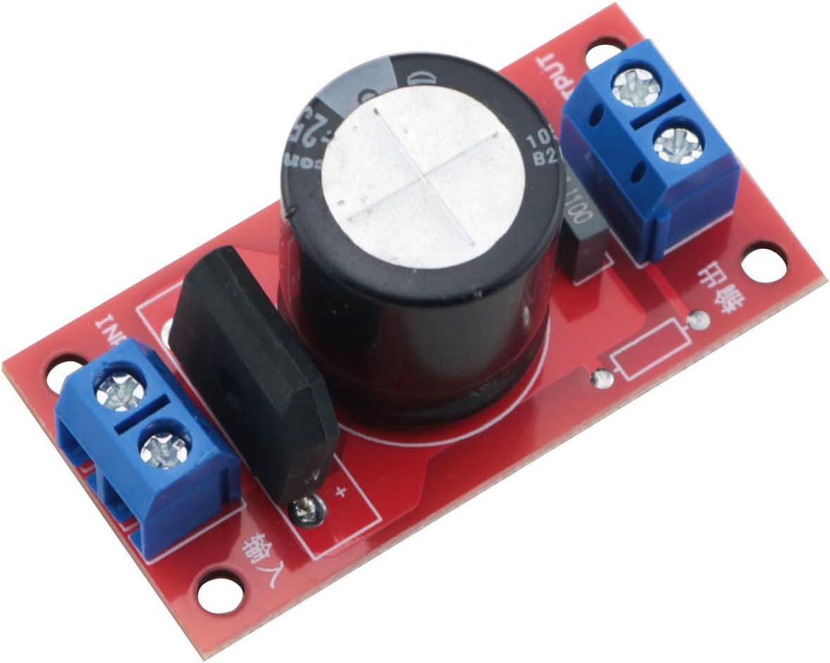 TAODAN AC to DC Power Module with Red Indicator Light - Audio Amplifier Rectifier Filter Board