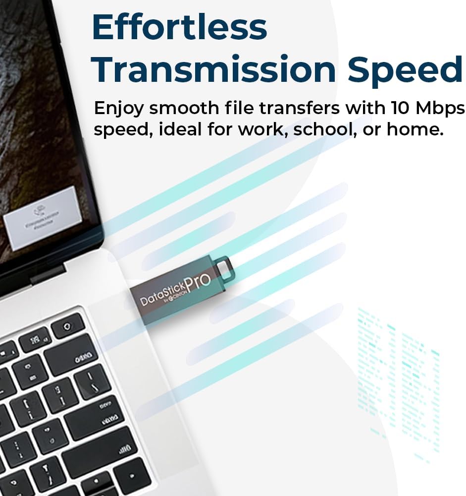 Centon 64GB 5 Pack, 2.0 DataStick Pro by , USB Flash Drive Memory Stick for Storage and Backup