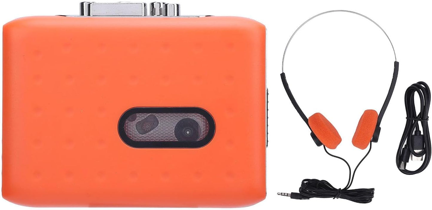 Cassette Cassette MP3 Cassette Cassette Tape Player, USB C to Digital Converter Portable Player Tape Recorder