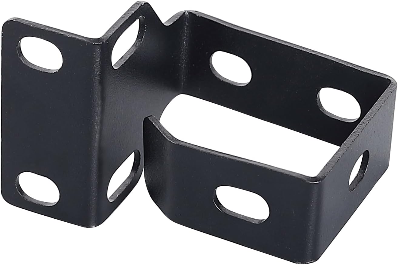 WikrOck 8 Pack Set Metallic Cable Manager D-Ring Hooks For Network Server Rack Cabinet, Cable Wire Management Bracket