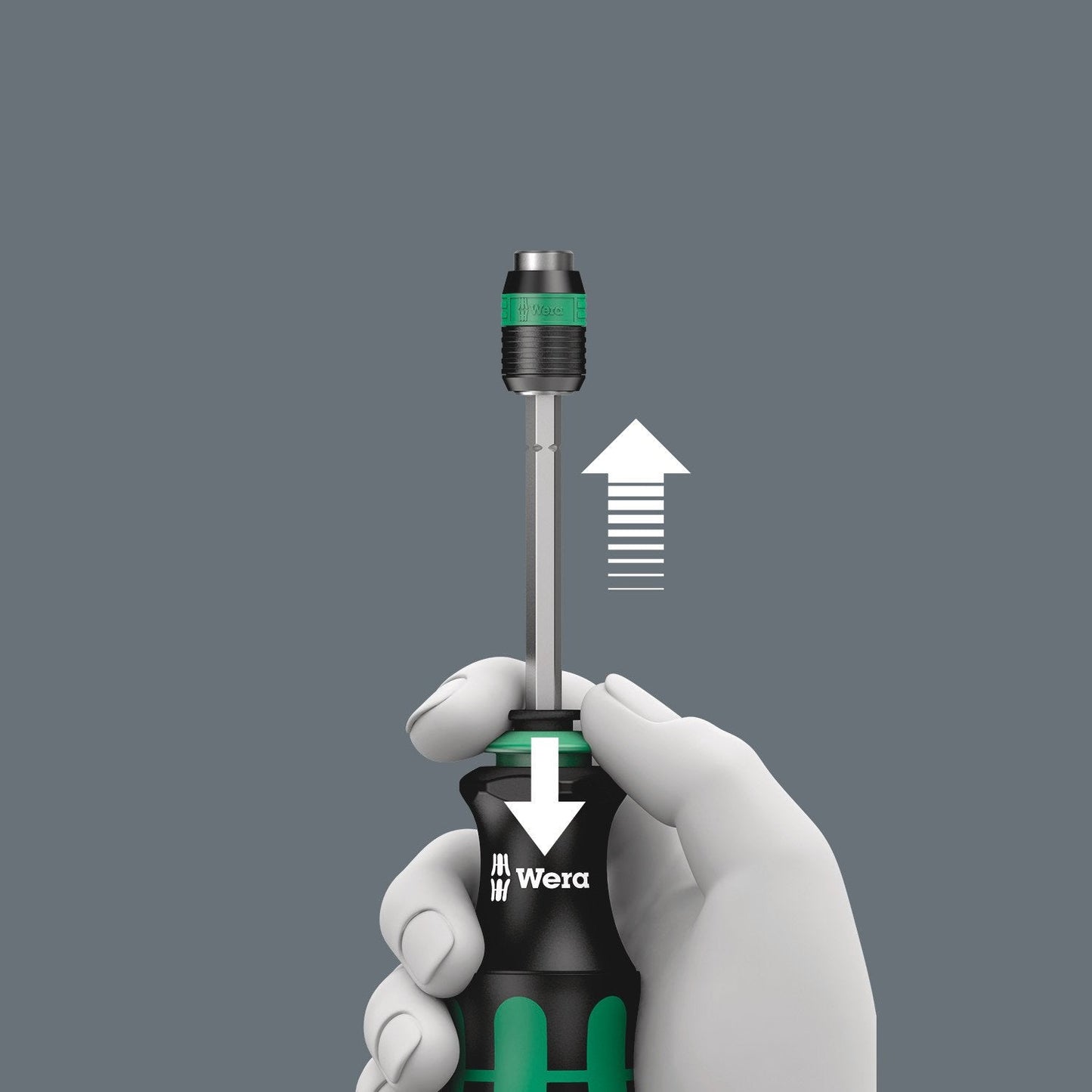 Wera KK 26 7-In-1 Bitholding Screwdriver - Removable Bayonet Blade for Versatile Use