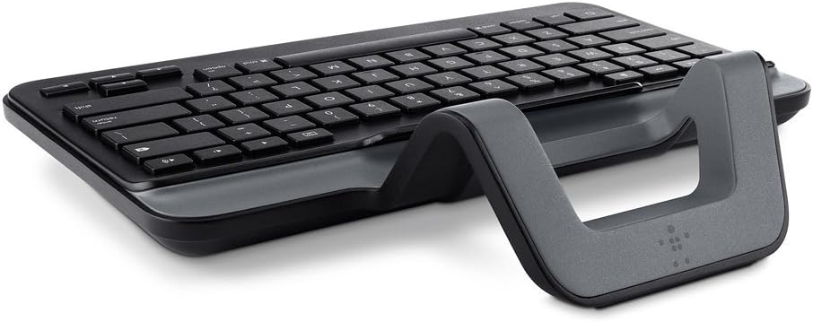Belkin Wired Keyboard with Stand for iPad - Lightning Connector, Full Size Keys