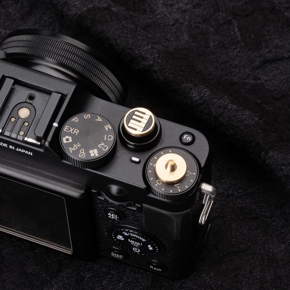 X100 X100S X-10 X20 X-E1 XT10 XT20 XE2S X100F X100VI Camera Shutter Button, Soft Shutter Button for Fuji-Film Nikon ZF