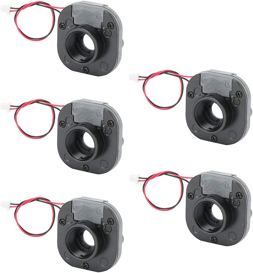Zyyini 5pcs 3MP Lens Mount Aperture, IR-Cut- Filter Switcher IR Lens Mount CCTV Filter for Camera