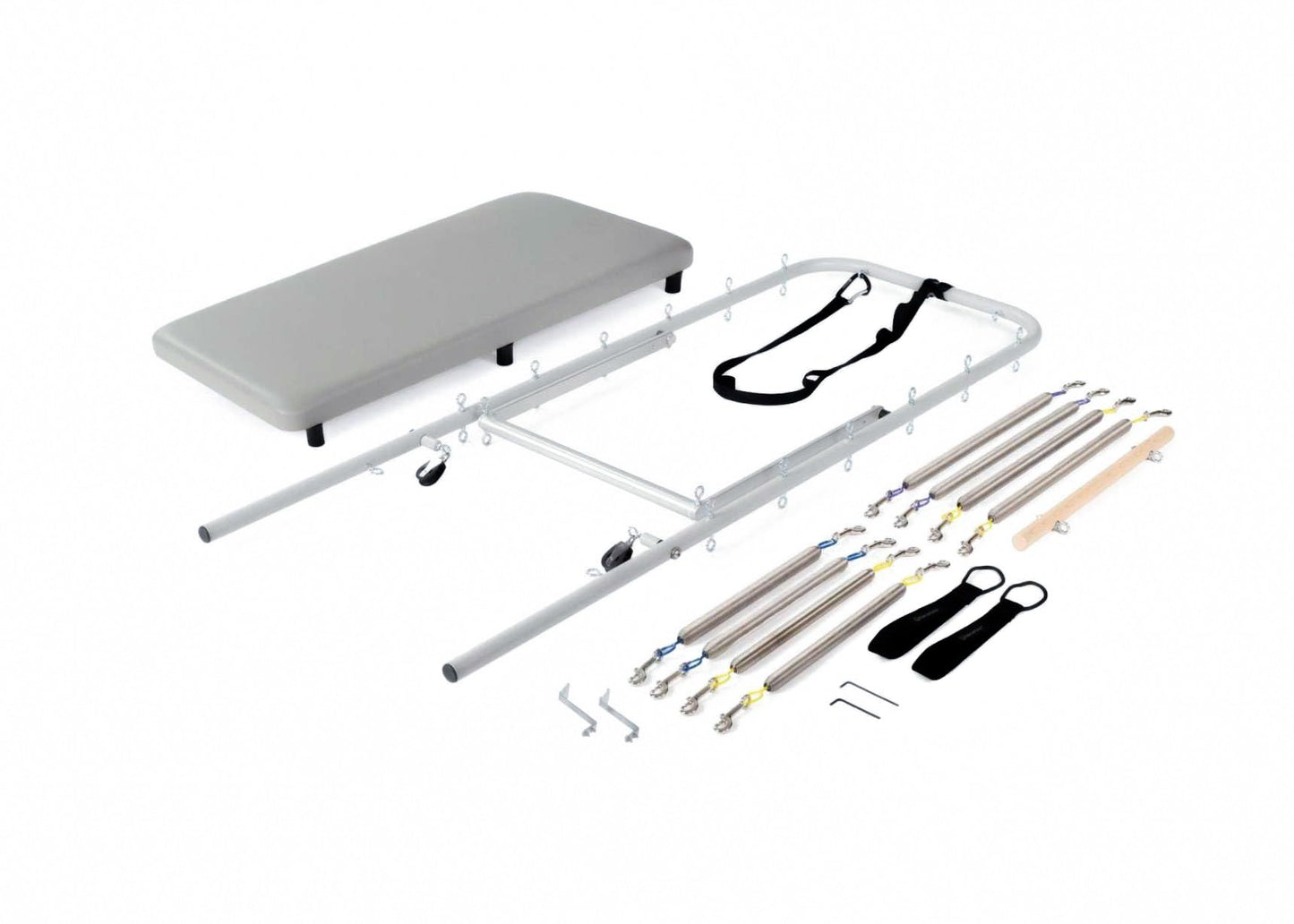 Balanced Body Bravo Pilates Reformer Tower and Mat Retrofit Kit, Pilates Reformer Mat and Tower, Workout Equipment for Home Gym or Studio