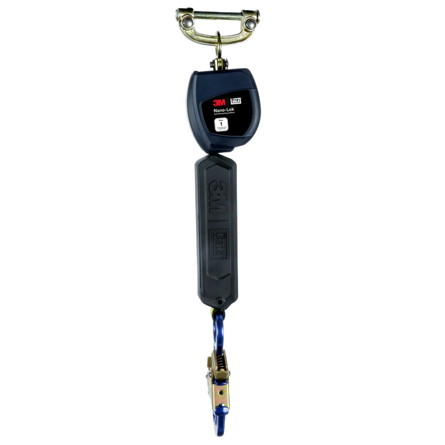 3M™ DBI-SALA® Nano-Lok™ Personal Self-Retracting Lifeline, Web Aluminum Snap Hook, 3100524, 6 ft., Class 1, ANSI