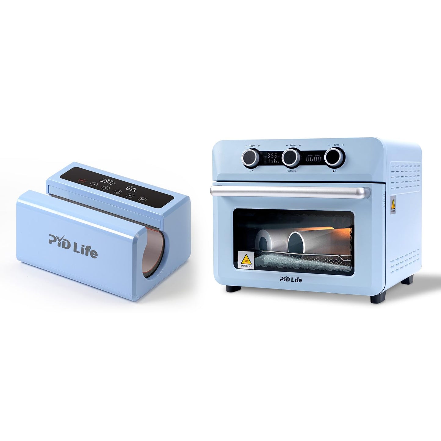 PYD Life 25 L Sublimation Oven and Auto Tumbler Heat Press Machine 30 OZ for Bulk Printing