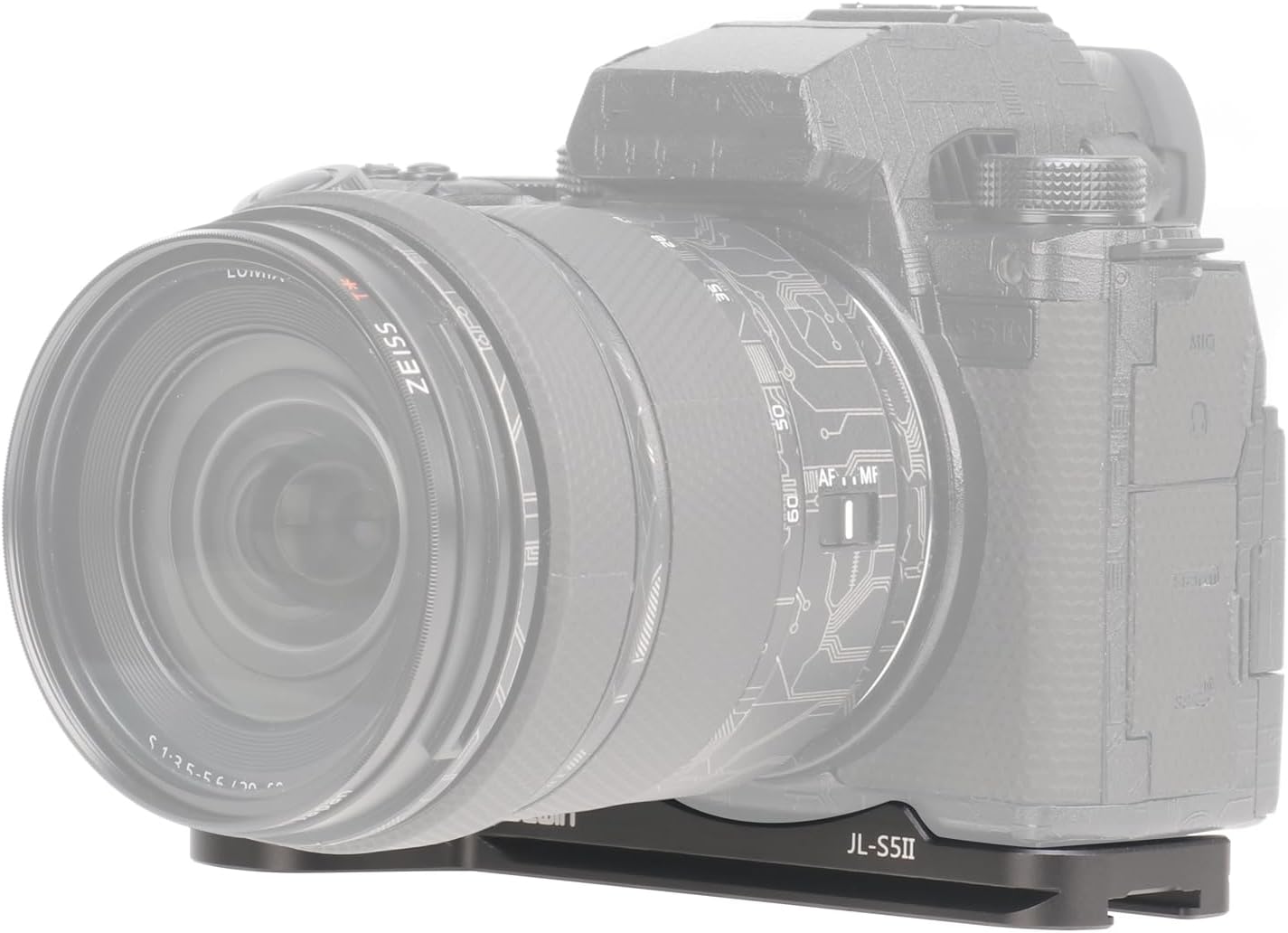 FocusFoto DC-S5 II/DC-S5 IIX/DC-G9M2 G9II Quick Release Baseplate QR Plate with Cold Shoe Mount for Panasonic Lumix