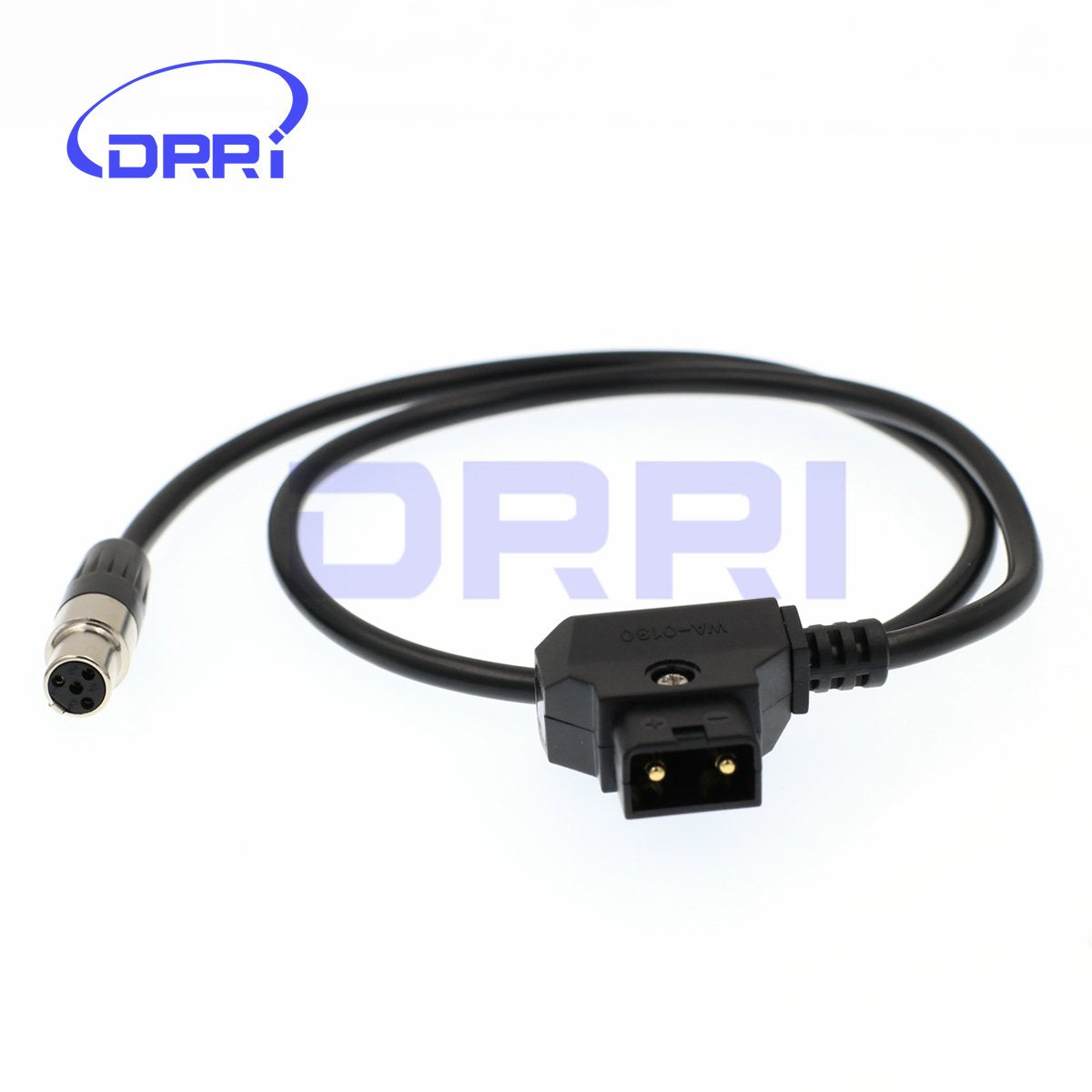 EVF-035W-3G viewfinder/VFM-056W VFM-058W TVLogic D-Tap to Mini XLR Power Cable for Alphatron / Monitor