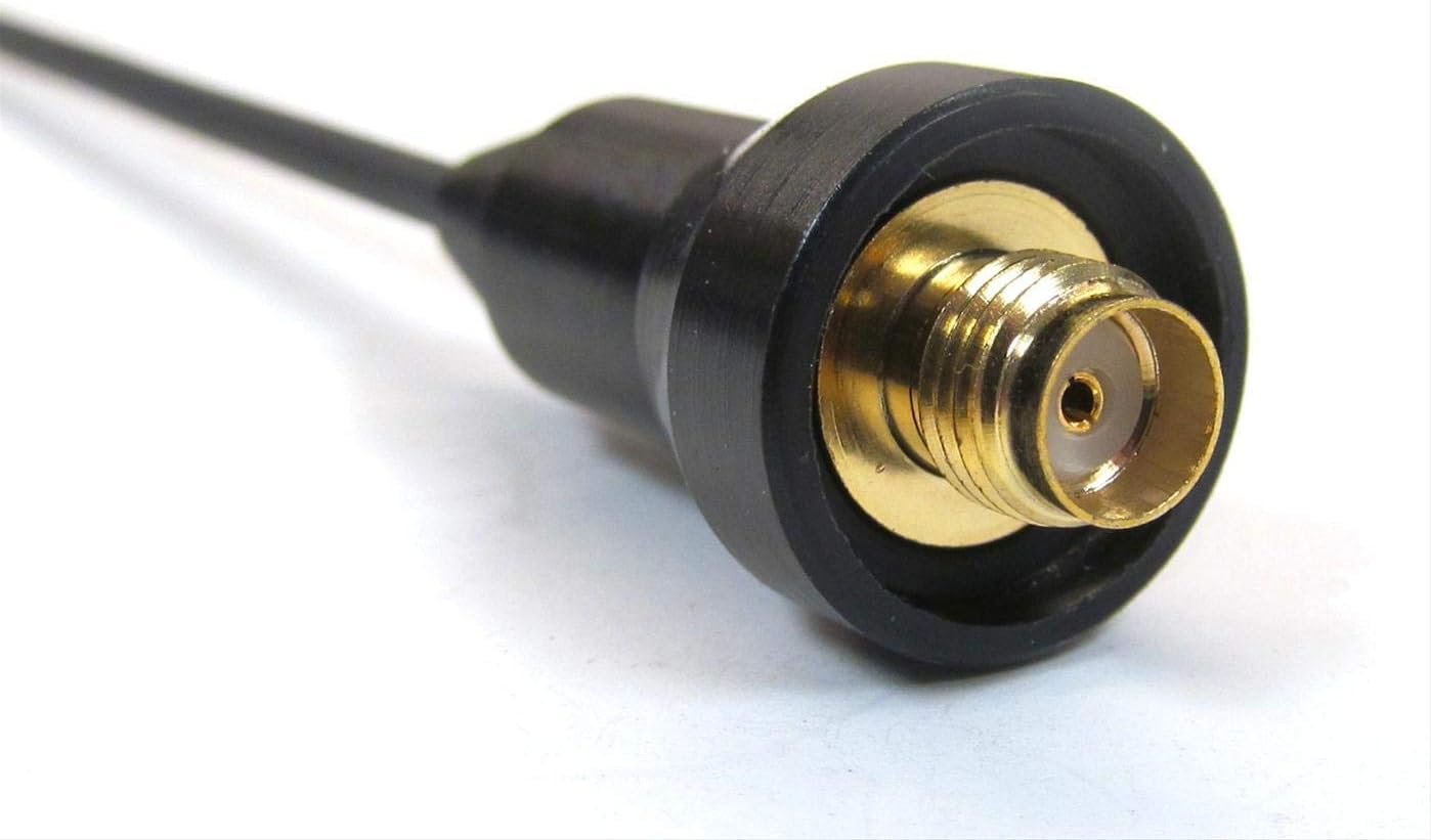 Comet SMA-24J (144/430 17.7" Dual-Band Handheld Antenna MHz) SMA-J Connector Flexible Whip for VHF/UHF High-Gain HT