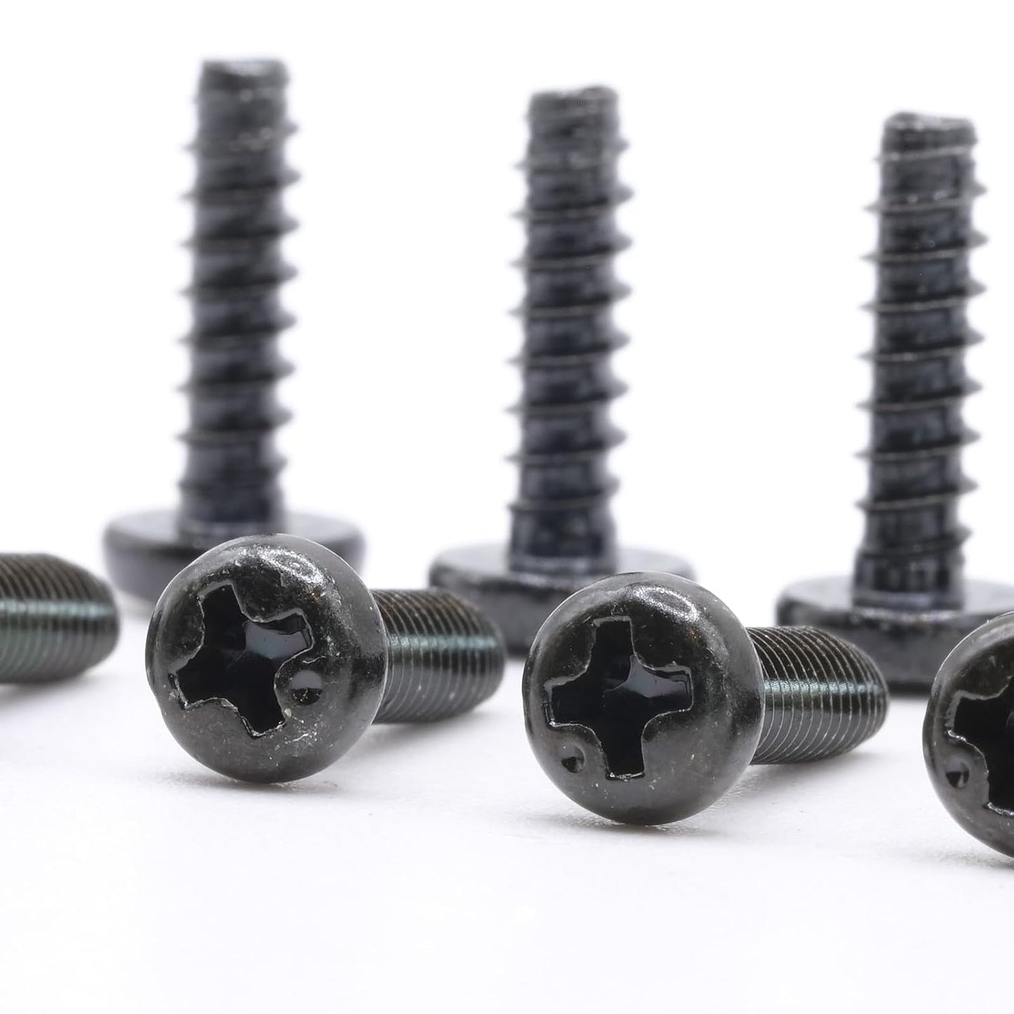ReplacementScrews M4 14mm (M4XL14) Sets 8 TV Stand Screws Compatible with Many Samsung TVs - Both Machine and Self