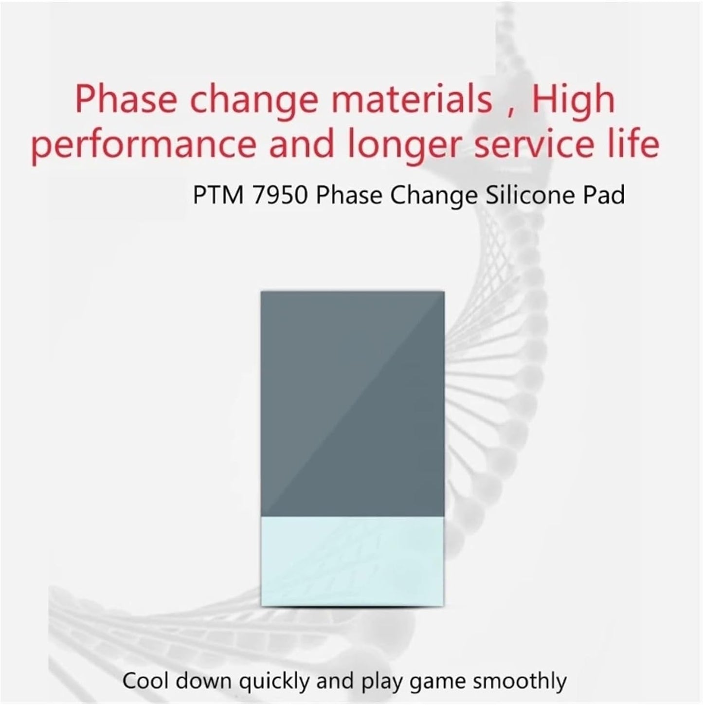 DVZEBUBC 8.5W PTM7950 pad(40X80MM) Thermal pad Phase Change pad CPU GPU Grease