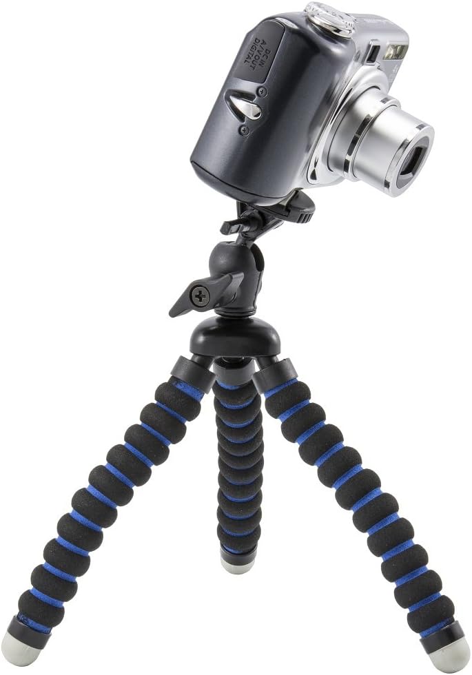 ARKON CMPTRI Mounts Mini Tripod Camera Mount | Content Creation & Live Streaming | Flexible Tripod Arms | Compatible