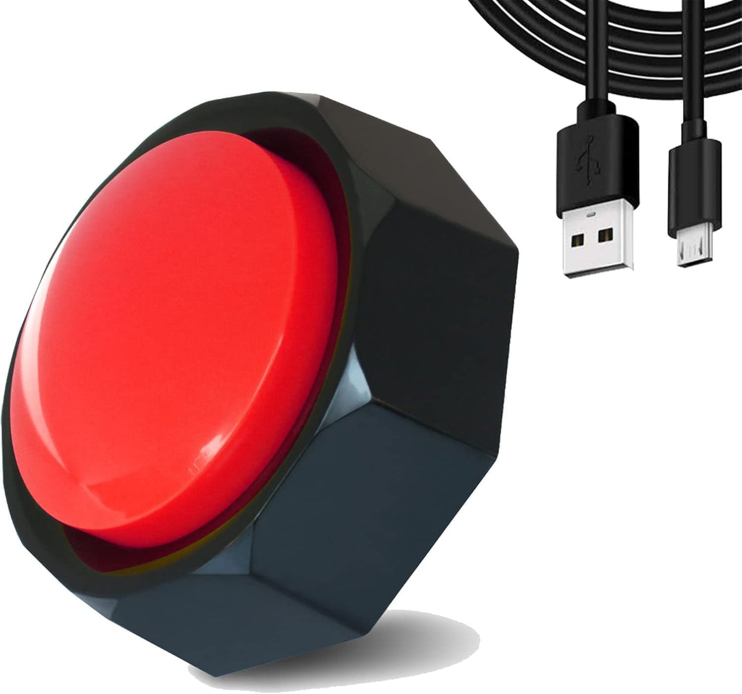 U-Likee 8MB 100+ USB Recordable Buttons - Memory - Make Your Own Button by Uploading Audio Files - Support Recordings