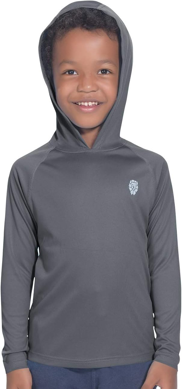 Hoodies for Boys Outdoor Recreation Shirts - Youth Athletic Tops Sun Protection UPF 50+
