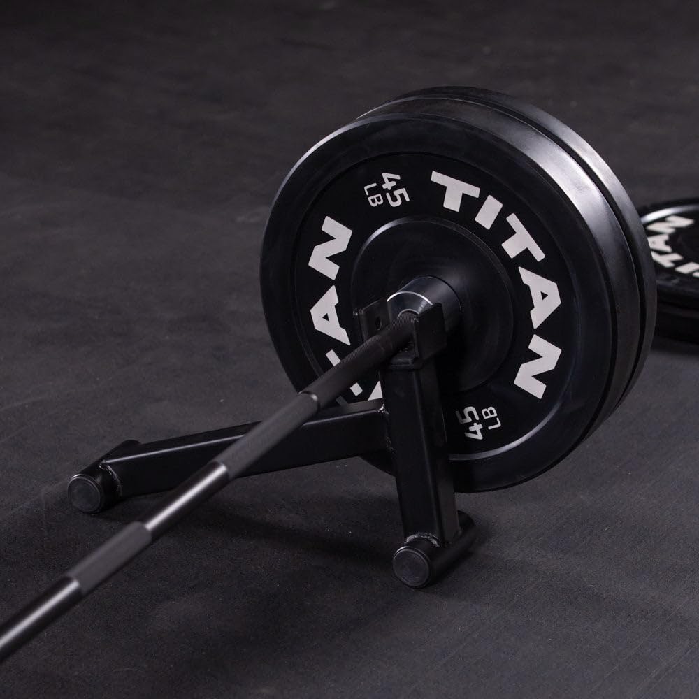 Titan Fitness Mini Deadlift Barbell Jack Stand, Pair