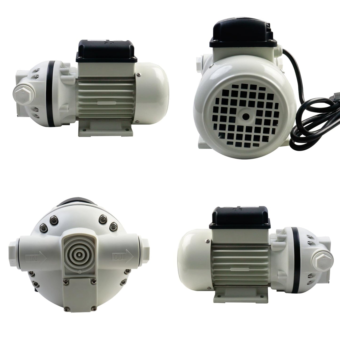 SWANGET AC 110V-120V DEF Transfer Pump for Diesel Exhaust Fluid (DEF) Drum Compatible American Plug, Diaphragm Irrigation Self priming Electric water pump 10.6 GPM 23PSI,14.3lb, Lift 11m,Power 350W