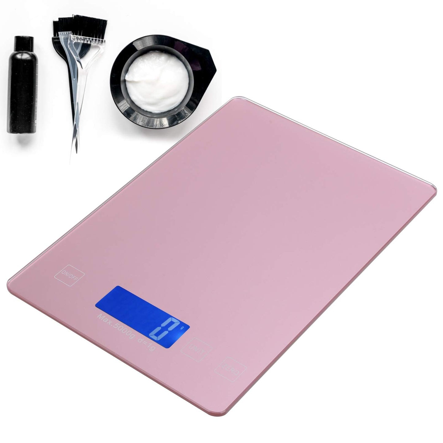 ZJchao Kitchen Precision Electronic Scale, Hair Color Cream Scale, Cake Baking Scale, Hair Dye Cream Digital Scale Kitchen Electronic Scale for Food Coffee Bean