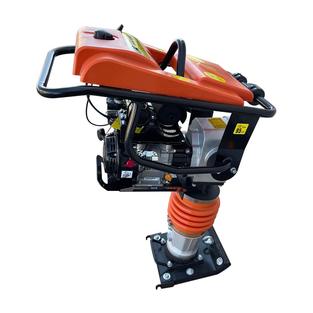 6.5 Hp Impact Jack Rammer Tamper Jumping Jack Compactor Recoil Starter with Wheels