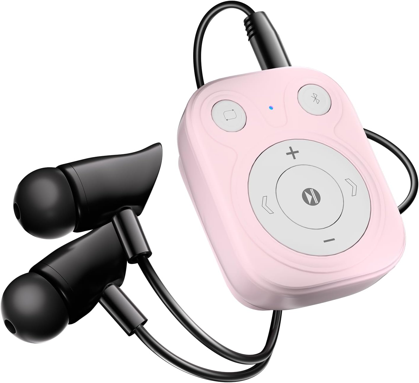 BEIGRAD 64GB MP3 5.3, Mp3 Mini Player with Bluetooth Portable Music Player with Sports Clip, Player