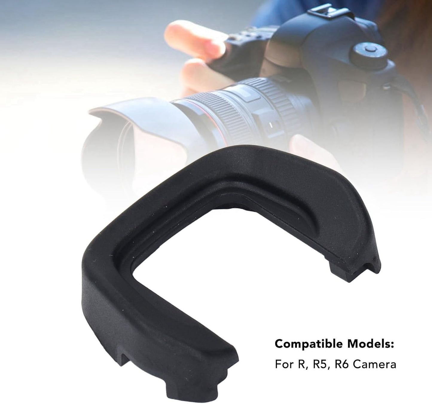 Camera Viewfinder Eyecup with Level Hot Shoe, ABS Material, Compatible with R Camera - Durable Protection, Angle
