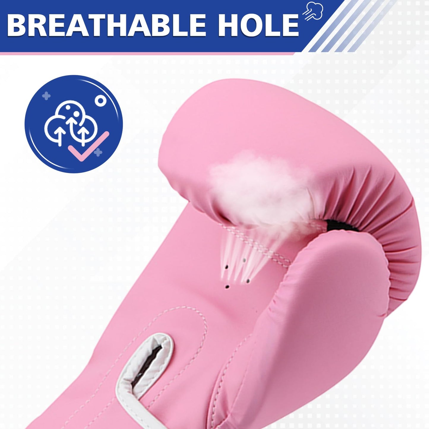 Redipo Kids Boxing Gloves, Sponge Foam Training Sparring Gloves Thai Kick Boxing for Kid and Youth, Suitable for Boys and Girls Age 3 to 12 Years (Pink, 4oz)
