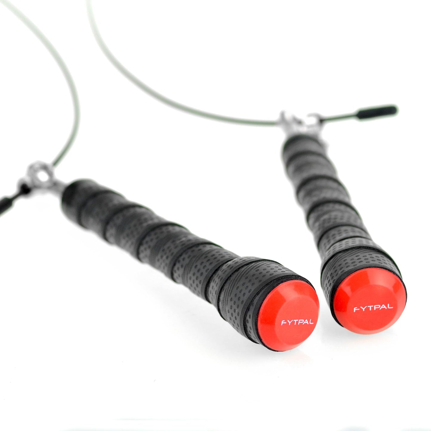 FYTPAL Adjustable Speed Skipping Rope – Durable Tangle-Free Lightweight Jump Rope with Non-Slip Foam Handles for CrossFit, Boxing, MMA & Cardio Fitness - Jumping Rope Cable for Women, Men, and Kids