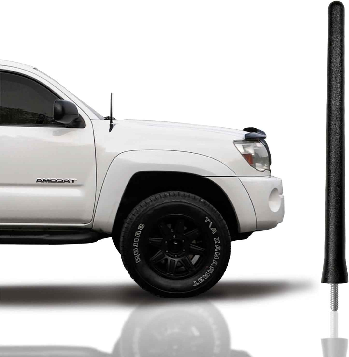 Trunknets Inc 6 3/4" 2005 06 07 08 09 10 11 2012 2013 2014 2015 ANTENNA MAST - FITS : TOYOTA TACOMA