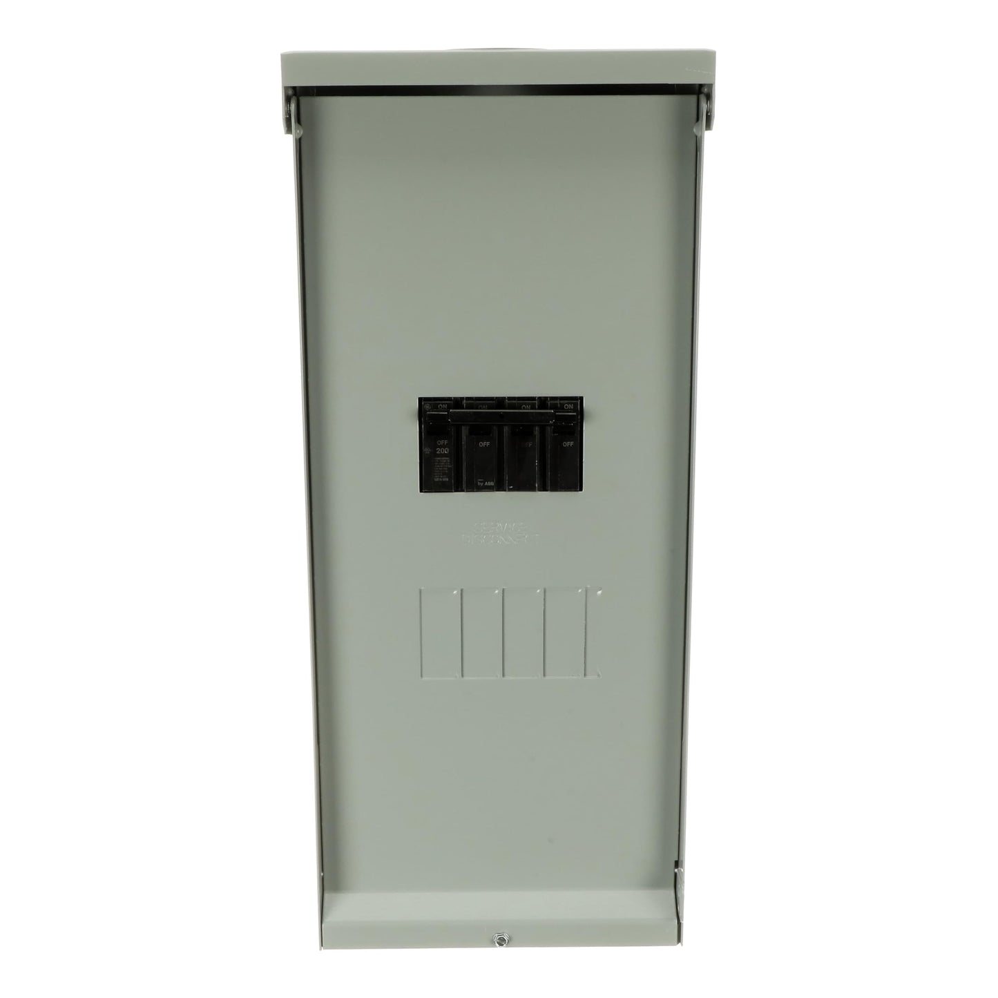 MIDWEST U281C1 • Unmetered Service Entrance Equipment • Weatherproof 200A Unmetered Main • 4 Circuit space • N3R Surface Mounted • NEC Compliant