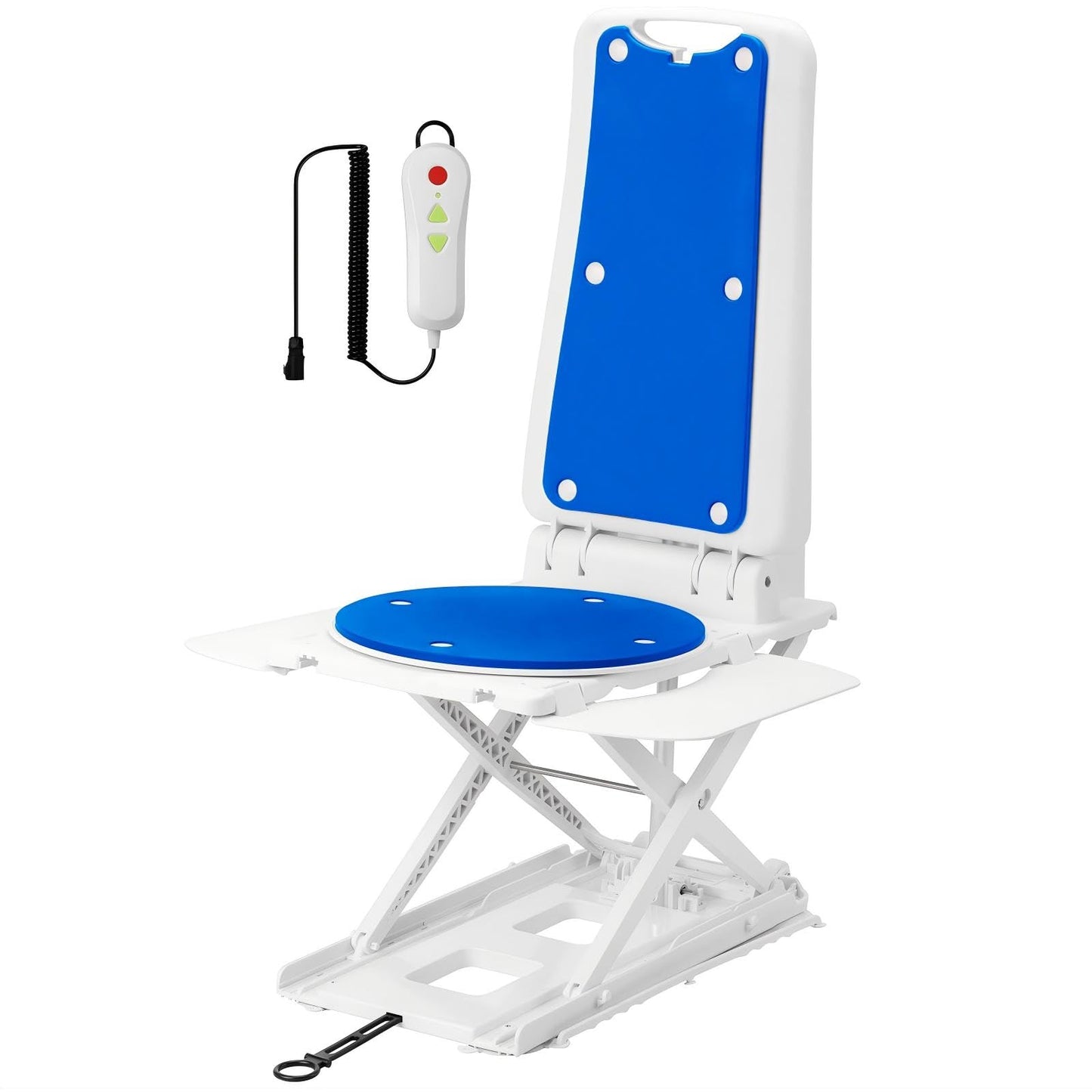 Lift Chair, Chairs Lift Assist Devices for Seniors, Electric Chair Lift Assist for Elderly, Device to Lift Elderly Off Floor, 300 Lbs Capacity, Safety & Waterproof Design, Net Weight 24 Lbs (Blue)