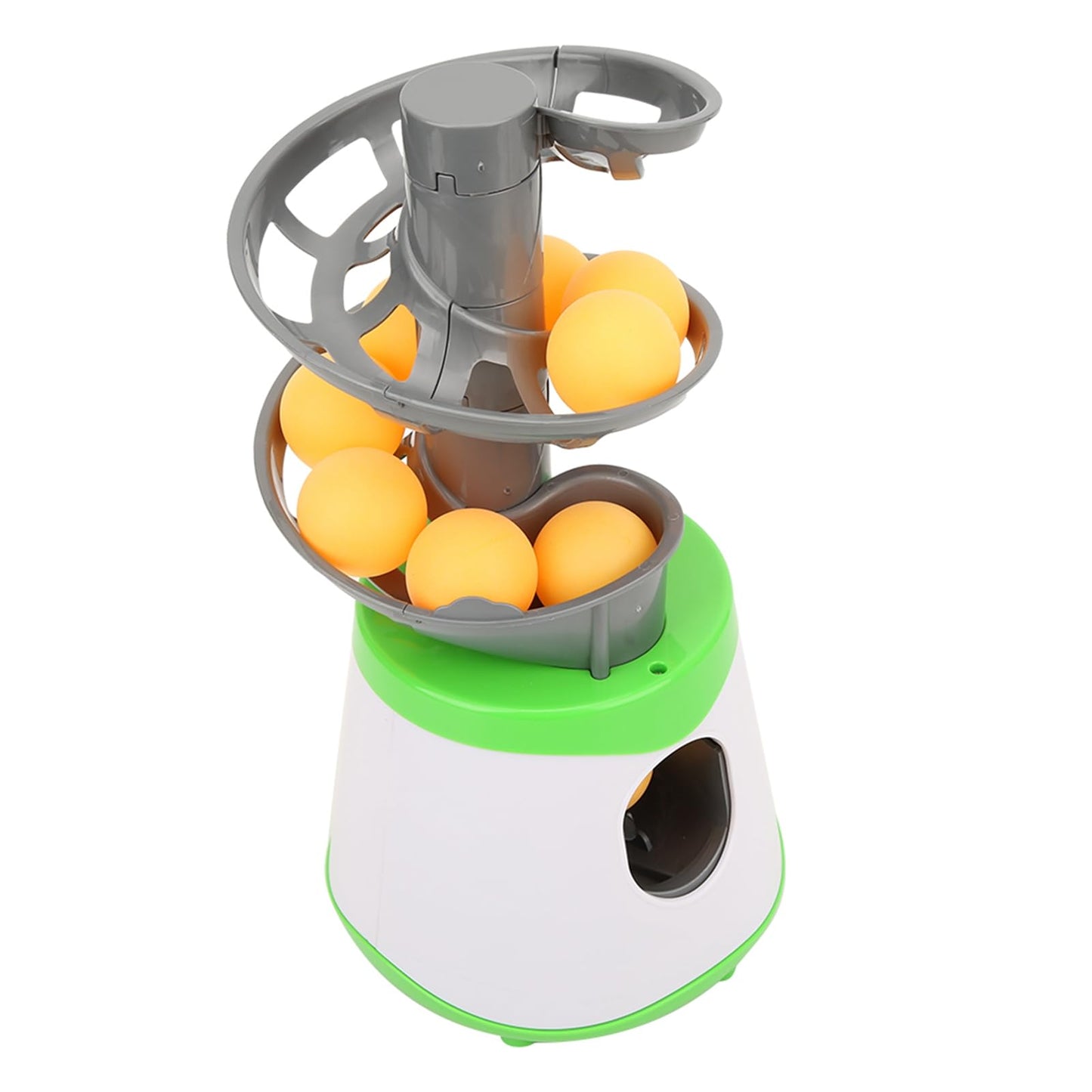 Yosoo Health Gear Table Tennis Robot Automatic PingPong Ball Launcher, Portable Table Tennis Trainer Machine with 10 Balls for Beginners, PingPong Ball Serve Machine for Training Practising