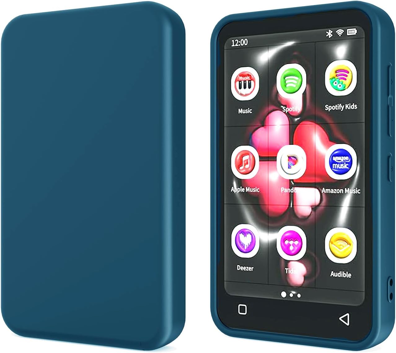 Fotosuncy Mp3 MP4 TIMMKOO Q8, Q5 Q3E 4.0 inch, Player Case for and Slim Fit Soft TPU Matte Cover with Cleaning Cloth