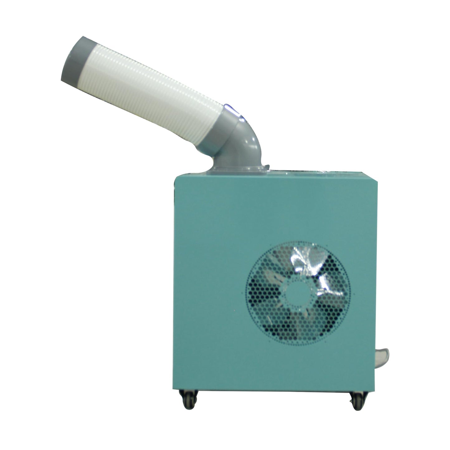 Equator 3-in-1, HEATER/Fan/AC 9000BTU Outdoor Air Conditioner IP24 Casters 110V (Turquoise Blue)