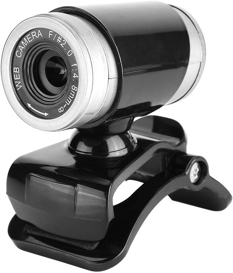 Yoidesu 12 360 USB Megapixel HD Camera Web Cam with MIC,Clip-on Degree PC Laptop Computer Webcam for Skype,for Video