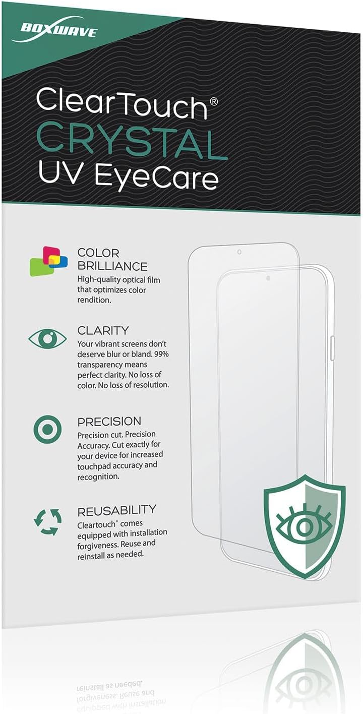 BoxWave TIMMKOO Q5 MP3 (2-Pack), Screen Protector Compatible with WiFi Player with Bluetooth - ClearTouch Crystal