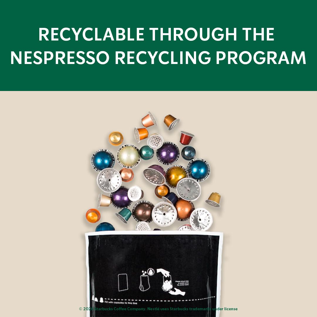 Starbucks by Nespresso Vertuo Coffee Pods Variety Pack - Blonde, Medium & Dark Roast, 30-Count, 7.8 oz.