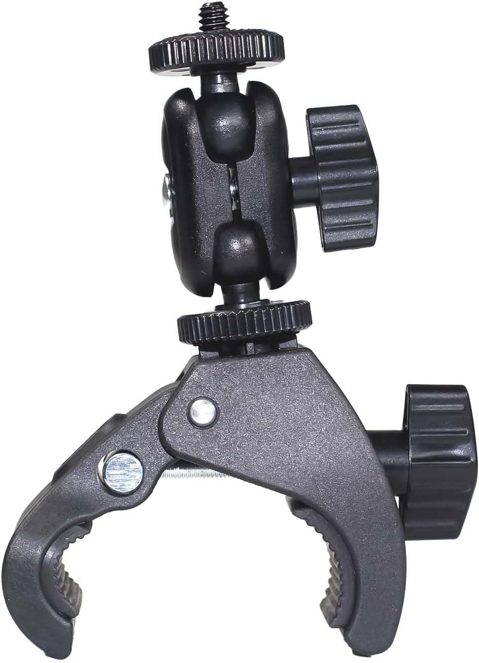 Generic 1/4" Insta360 X5 X4 X3 X2 Bike Handlebar Camera Mount with Screw Camera Clamp,Adapter for Gopro for Hero