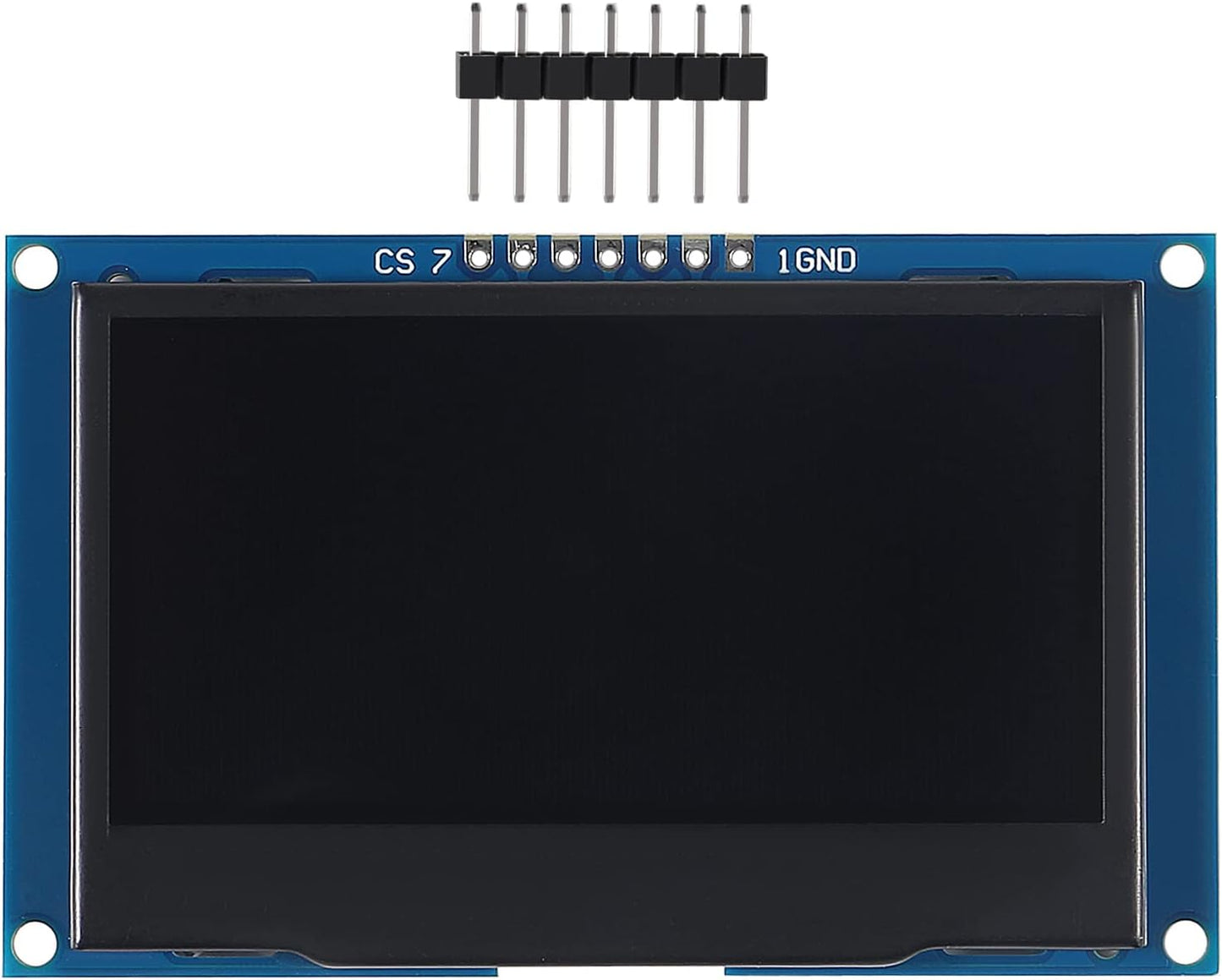 DWEII 2.4" 2.42 inch 128x64 SSD1309 7 I2C R3 OLED LCD Display Module Pin SPI/IIC Serial Interface for Arduino UNO DIY