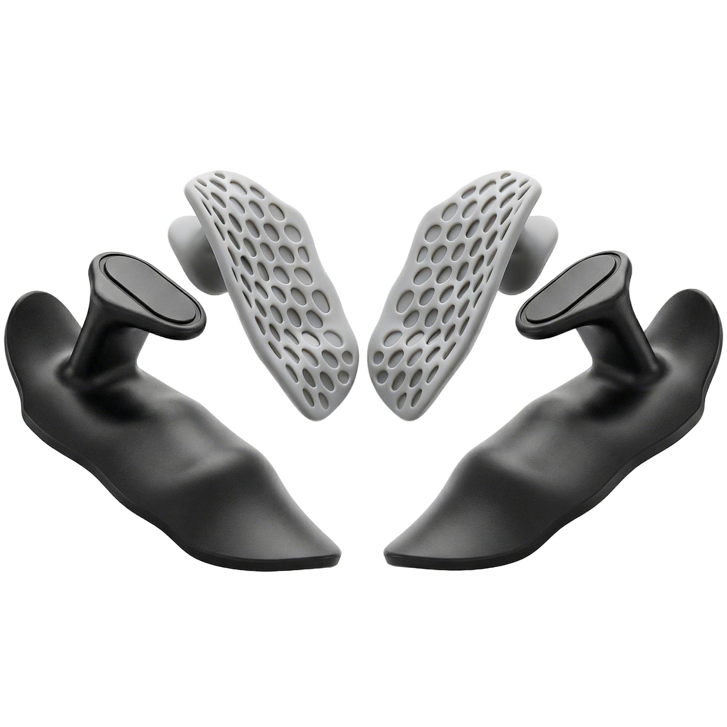 Li&Zhao Workout Grips - Anti-Slip Ergonomic Silicone Lifting Grips with Gym Grips Anti-Slip Technology, 4-Piece Gym Hand Protector for Weight Lifting, Pull-Ups, Gloves for Women and Men