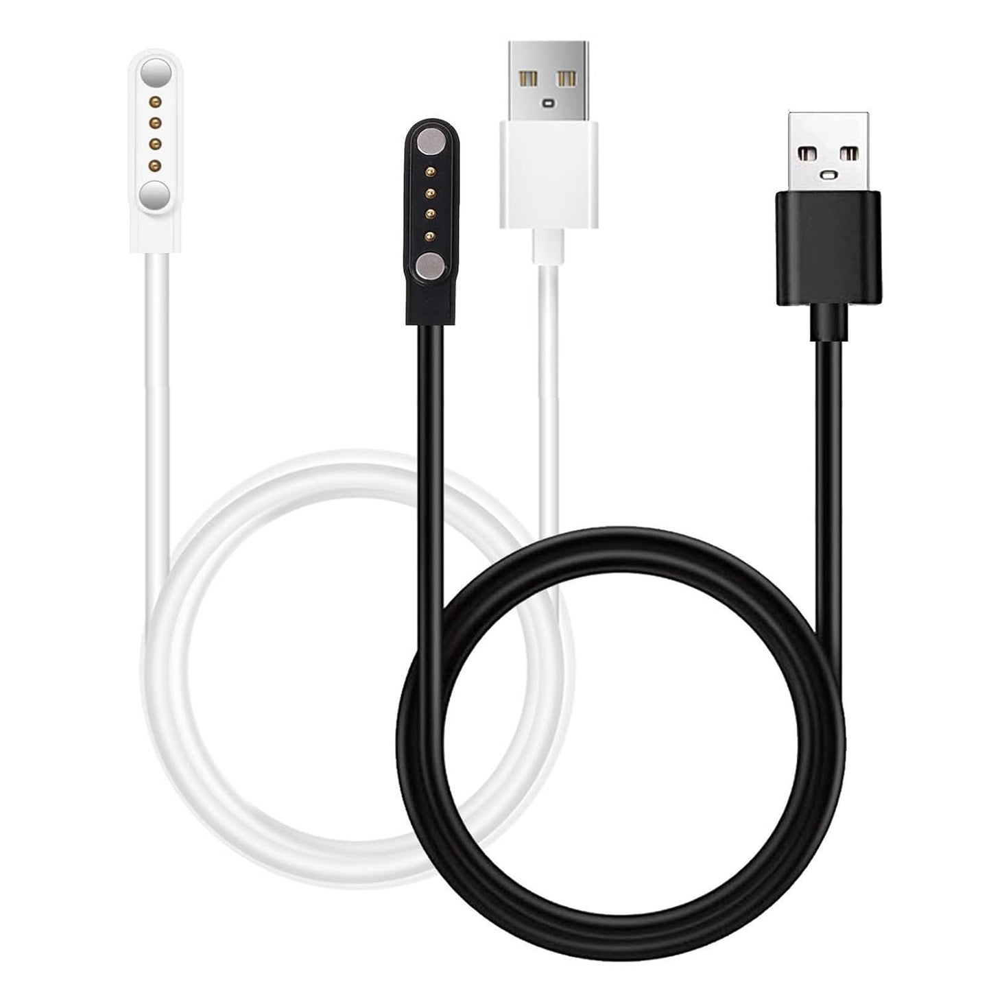 Xininyia 4 [2FT/2PACK] Compatible with PLAUD Note AI Vioce Recorder Charger, Pin Magnetic USB Charger Charging Cable