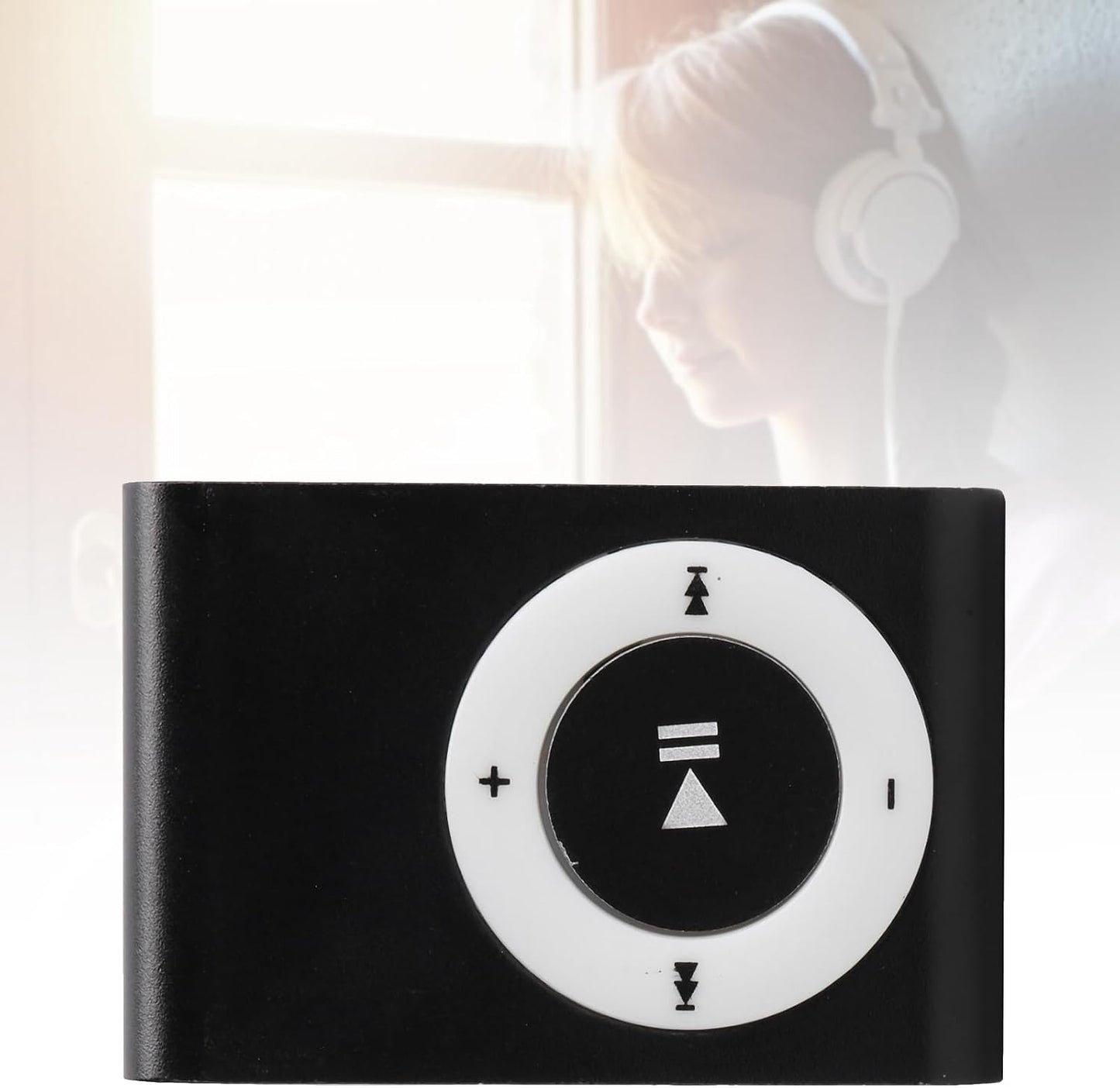BONKZEBU MP3 Portable Music Player with Long Battery Life, Aluminum Alloy Player for Clear Sound, Includes Earphone